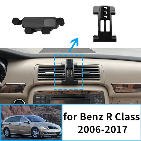 15W Wireless Fast Charging Phone Mount for Mercedes Benz R Class Car Phone Holder CATUSIKI