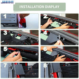 Iron Roof Storage Rack for Jeep Wrangler JK 2007-2017 Car Interior Accessory HEBE