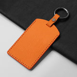 Goatskin Car Card Key Protective Cover NFC Induction Card Key Case All Car Card Key Universal Protective Cover Keychain