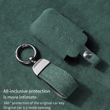 Made of Alcantara Car Key Case Cover For VW Volkswagen Passat B8 CC Arteon Magotan GTE Skoda Fabia Superb A7 Kodiaq Accessori