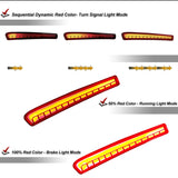 LED Bumper Reflector Sequential Signal for Toyota Corolla 19-25 Car Interior Accessory iJDM