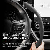 Lexus Anti-Slip Segmented Suede Steering Wheel Cover Car Interior Accessory Hocasen