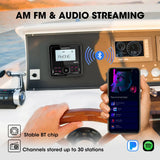 Waterproof Bluetooth Marine Radio for Boats RVs