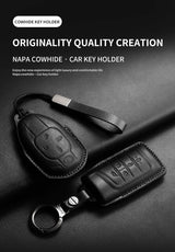Leather Car Key Case Cover For GAC Trumpchi GA6 SGS7 GA4 GS5 GS3 GS4 GM8 GA3 Legend GS8 Empow J14 J15 J16 J11 J12 J13 Keychai