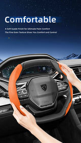 Peugeot Sports Suede Quick-Release Steering Wheel