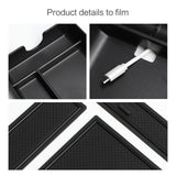 Lexus RX 2023 2024 Car Armrest Storage Box Center Console Organizer Tray Interior Accessories Stowing Tidying BLACK Armrest B