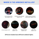 Upgraded B-Pillar Ambient LED Module for BMW 1-7 Series LED Ambient Light iJDM