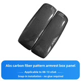 BMW 3 4 5 6 7 Series X1 X3 X4 X5 X6 X7 Central Armrest Box Cover ABS Carbon Fiber