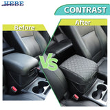 Armrest Box Protector Cover for Mitsubishi Pajero 2007-2021 Car Interior Accessory HEBE