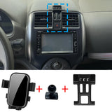 Fast Wireless Charging Phone Mount for Nissan Versa N17