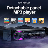 1Din Universal MP3 Car Radio Bluetooth FM Stereo Car Interior Accessory AKAMATE