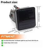 2-Inch LED Hitch Receiver Light for Trucks and SUVs