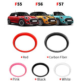 Door Speaker Trim Ring Covers for Mini Cooper F55 F56 Car Interior Accessory GMUNI