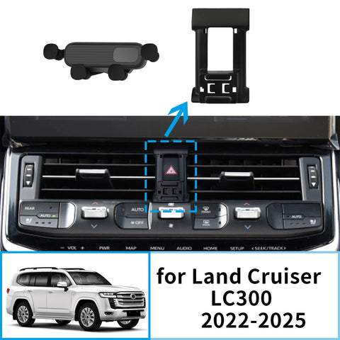 Smart Wireless Charging Phone Holder for Toyota Land Cruiser Car Phone Holder OEM