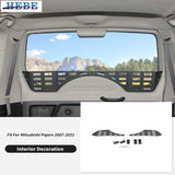 Tailgate Sill Storage Box for Mitsubishi Pajero 2007-21 Car Interior Accessory HEBE