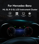 Digital LCD Dashboard Cluster for Mercedes Benz ML 2012–2015 Android Head Unit Aotsr