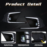 LED DRL Fog Lamp with 3-Color for Honda Civic 2021-2023 Car Interior Accessory MAGIC COLORM