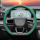 Perforated Leather Steering Wheel Cover for Chery Models