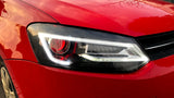 VW Polo Dual Beam Headlights Assembly for 2009-2017