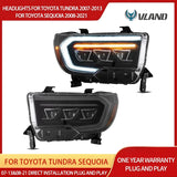 LED Matrix Headlights for Toyota Tundra Sequoia Car Interior Accessory Vland