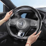 Carbon Fiber Texture Steering Wheel Cover for MG Models