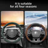 Anti-Slip Suede Buckle Cover for Citroen Vehicles Car Interior Accessory Hocasen