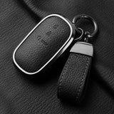 Aluminum Alloy Goatskin Car Key Case Cover for Honda Civic 11th 2022