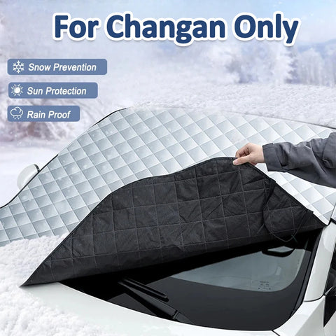 For Changan UNIT UNIK CS35PLUS CS55 PLUS CS75 Oshan X7 X5 Car Front Windshield Sunshade Prevention Snow Shield Waterproof Cov