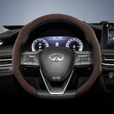 Premium Suede Snap-On Wheel Cover for Infiniti Q50