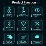 CarPlay Adapter Wireless Android Auto for OEM Radios
