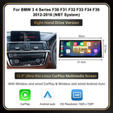 12.3 Inch Multimedia Linux Screen for BMW 1-4 Series
