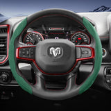 Split Suede Steering Wheel Cover for Ram 1500 2500 3500