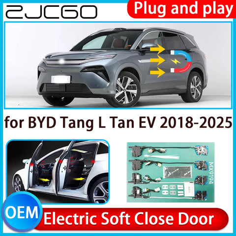 Electric Soft Close Door Kit for BYD Tang Tang L Tan EV Car Interior Accessory ZJCGO Default Title