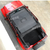 Roof Sunshade Cover Mat for Jeep Wrangler JK 2007-2017