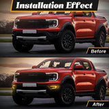 LED DRL Fog Lights for Ford Ranger Raptor 2024 LED Ambient Light MAGIC COLORM