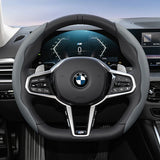 Breathable Leather Wheel Cover for BMW Models