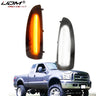 Smoked Switchback Mirror Lights for Ford F-250