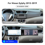 24.6" Dual Screen Android 13 Head Unit for Nissan Sylphy Android Head Unit Aotsr