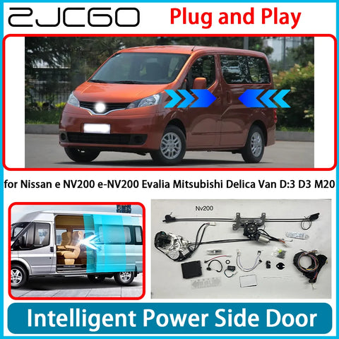Electric Power Sliding Door Retrofit Kit for Nissan e-NV200 Car Interior Accessory ZJCGO