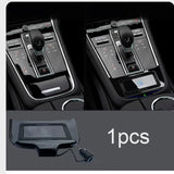 15W Wireless Charger Panel For Porsche Panamera 2017-2023 Car Interior Accessory LINGLUYANG 1pcs