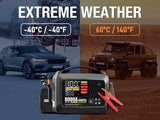8000A Professional Heavy Duty Car Jump Starter With Air Pump Powerful Car 12V Car Battery Starter Booster Starting Device