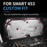 Engine Hood Sound Deadener for Smart 453 Car Interior Accessory OEM
