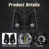 LED Fog Lamp Kit for Toyota Yaris Ativ 2022 Car Interior Accessory MAGIC COLORM