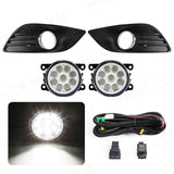 LED Fog Lamp DRL Headlight for Ford Focus MK2 2009 LED Ambient Light MAGIC COLORM 9 LED LAMP