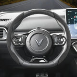 Segmented Suede Steering Cover for Vinfast Models