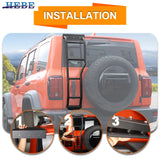 Tailgate Iron Ladder for GWM Tank 300 2021+ Car Interior Accessory HEBE