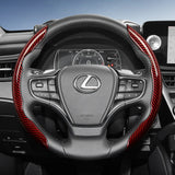 Carbon Fiber Quick Release Steering Cover for Lexus
