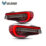 Full LED Tail Lights Sequential for Toyota 86/BRZ Car Interior Accessory Vland
