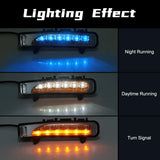 LED DRL Fog Light for Ford Edge Everest 2011-2014 Car Interior Accessory MAGIC COLORM
