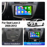 Android Head Unit 9 Inch GPS for Seat Leon 2 MK2 Android Head Unit AKAMATE